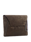 Brunello Cucinelli Suede Leather Mini Bag