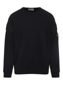 Logo Stone Island Cotton Crewneck bluza