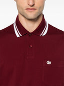 Gucci Logo Cotton Polo Shirt