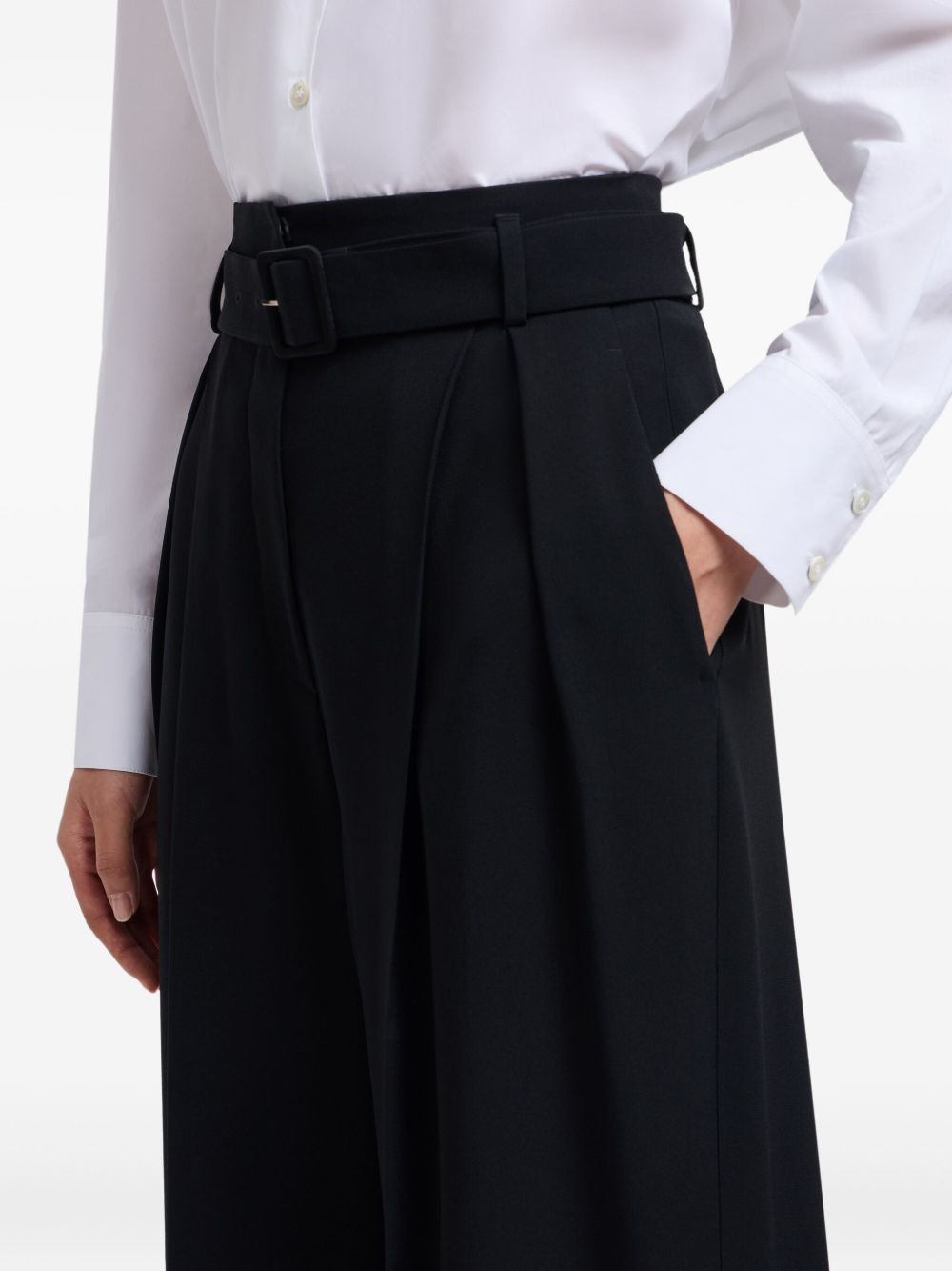 Emporio Armani Belted Trousers