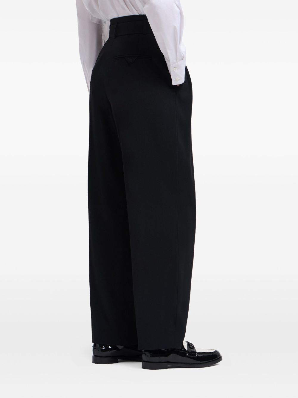 Emporio Armani Belted Trousers