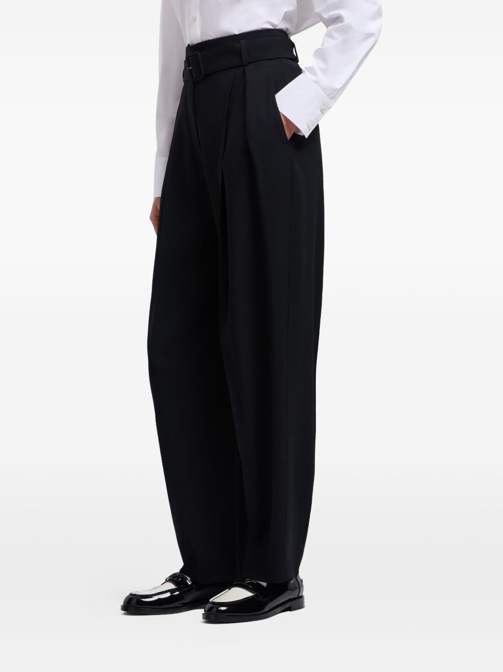 Emporio Armani Belted Trousers