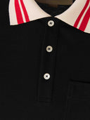 Valentino V Logo Signature Cotton Polo Shirt