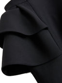 Valentino Wool And Silk Midi Skirt