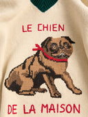 Valentino Le Chien De La Maison Wool Sweater