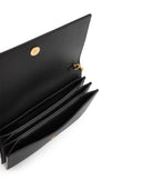 Valentino Garavani V Logo Signature Leather Wallet On Chain