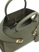 Ferragamo Hug Small Leahter Tote Bag