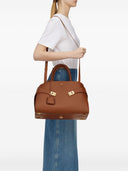 Ferragamo Hug Medium Leather Tote Bag