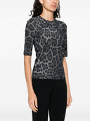 Stella Mc Cartney Leopard Print Top