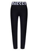 Legginsy z logo z silnikiem wysokoprężnym