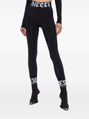 Legginsy z logo z silnikiem wysokoprężnym