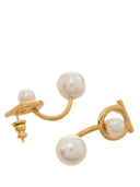Ferragamo Gancini -oorbellen met parels