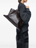 The Attico La Passeggiata Medium Leather Shoulder Bag