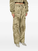 Ganni nylon oversized broek