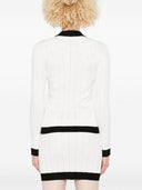 Balmain Knitted Crewneck Cardigan