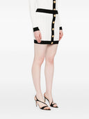 Balmain gebreide geknoopte minirok