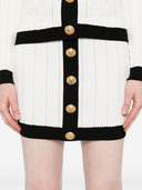 Balmain gebreide geknoopte minirok