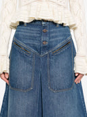 Chloè Denim Midi Skirt