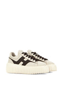 Hogan Pre H Stripes Leather Sneakers