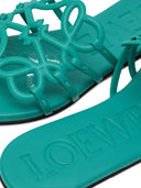 Loewe Paula's Ibiza Petal Anagram Leather Sandals