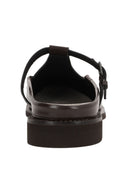 Brunello Cucinelli Leather Slingback Loafers