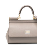 Dolce＆Gabbana Sicily小型皮革手提包