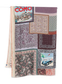 Pierre Louis Mascia Lago Di Como Silk Printed Scarf