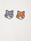 Maison Kitsune 'Double Bold Fox Head Cotton T -shirt