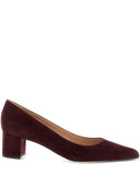 Gianvito Rossi Piper Suede Leather Pumps