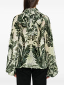 F.R.S . Printed Silk Blouse