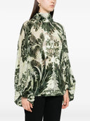 F.R.S . Printed Silk Blouse