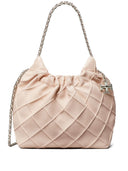 Tory Burch Fleming Mini Leather Hobo Bag