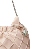 Tory Burch Fleming Mini Leather Hobo Bag