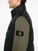 Stone Island Logo Cotton Crewneck Sweatshirt