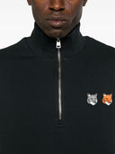 Maison Kitsune' Double Bold Fox Head Cotton Sweatshirt