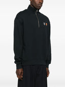 Maison Kitsune' Double Bold Fox Head Cotton Sweatshirt