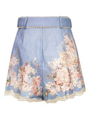 Zimmermann Cascadian Linen Shorts