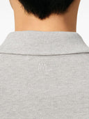 Ami Paris Ami De Coeur Cotton Polo Shirt