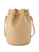 Valentino Garavani V Logo Signature Mini Leather Bucket Bag