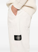 Stone Island Logo Cotton Trousers
