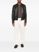 Chaqueta de cuero Emporio Armani