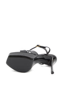 Saint Laurent Debbie Patent Leather Sandals