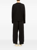 MM6 Maison Margiela Logotipo de algodón sudadera