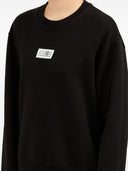 MM6 Maison Margiela Logotipo de algodón sudadera