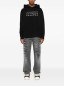 Mm6 Maison Margiela Logo Cotton Hoodie