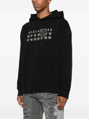 Mm6 Maison Margiela Logo Cotton Hoodie