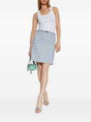 Versace Tweed Mini Skirt
