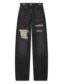 Jean en coton versace denim versace