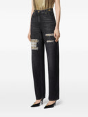 Jean en coton versace denim versace