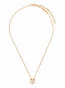 Ferragamo Gancini Necklace With Strass